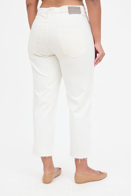 Brunello Cucinelli Straight Leg Wrap Jean