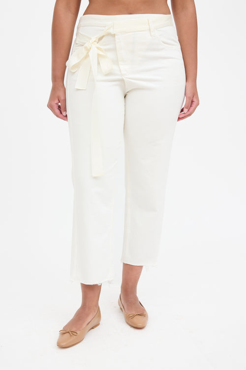 Brunello Cucinelli Straight Leg Wrap Jean