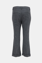 Brunello Cucinelli Wool Check Trouser