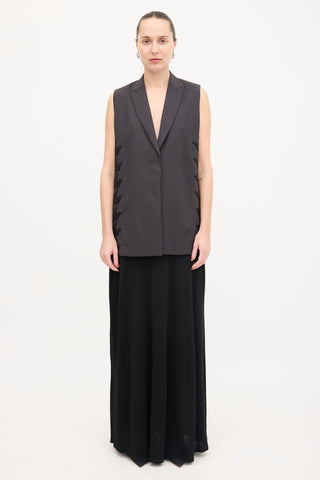 Brunello Cucinelli Wool Embellished Vest