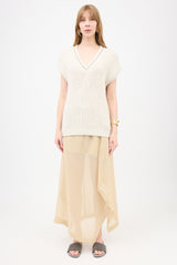 Brunello Cucinelli Wool Monili Sweater Vest