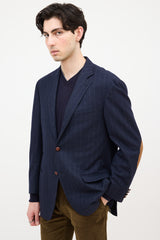 Brunello Cucinelli Wool Pinstripe Blazer