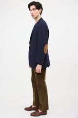 Brunello Cucinelli Wool Pinstripe Blazer