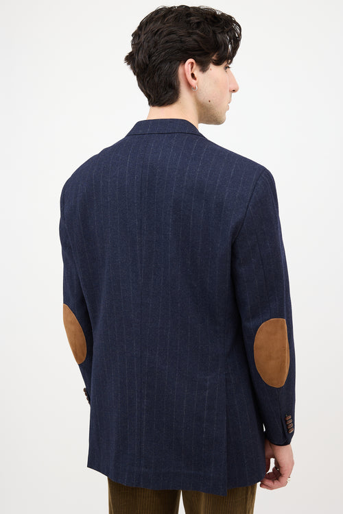 Brunello Cucinelli Wool Pinstripe Blazer