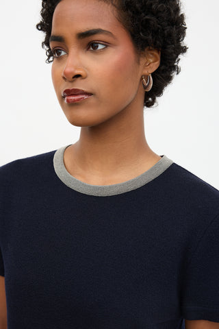 Brunello Cucinelli Wool Shift Dress