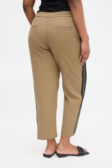 Brunello Cucinelli Wool Side Stripe Trouser