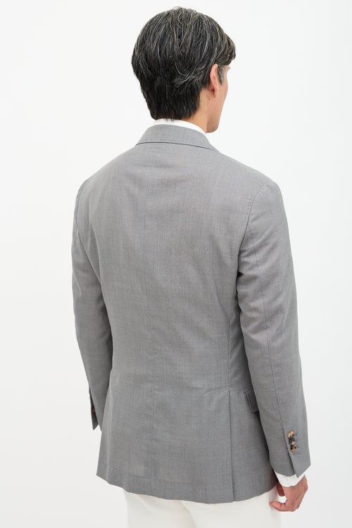 Brunello Cucinelli Wool & Silk Blazer