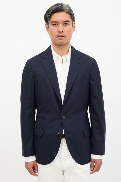 Brunello Cucinelli Wool & Silk Blazer