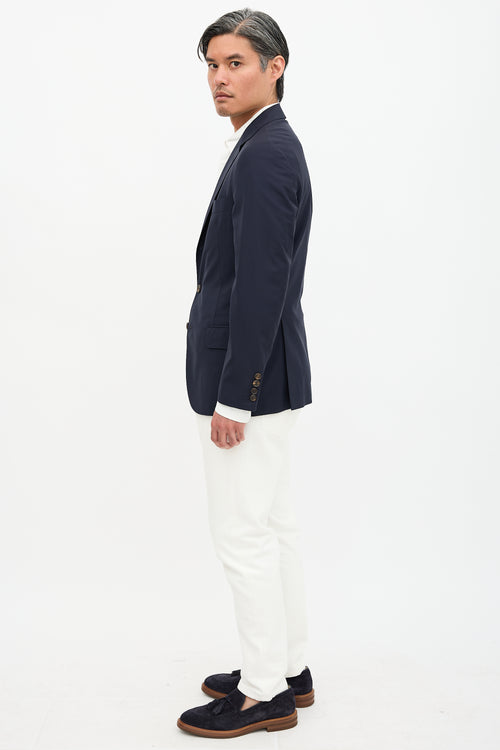 Brunello Cucinelli Wool & Silk Blazer