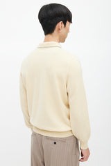 Brunello Cucinelli Yellow Cashmere Sweater