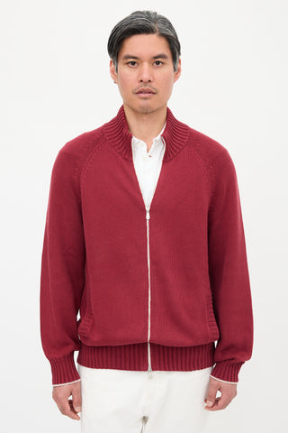 Brunello Cucinelli Zip Cardigan