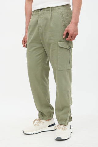 Brunello Cucinelli Zip Cargo Trouser