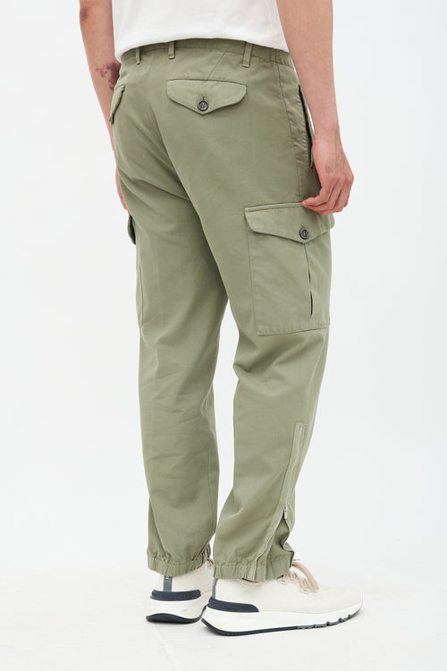 Brunello Cucinelli Zip Cargo Trouser