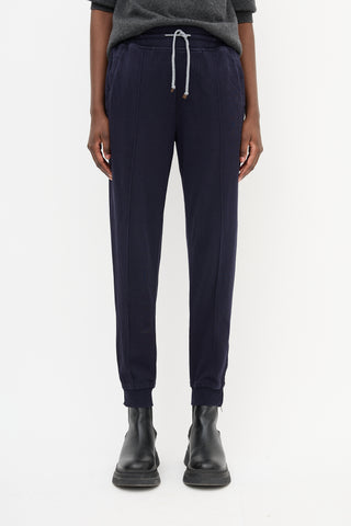 Brunello Cucinelli Zip Hem Sweatpant