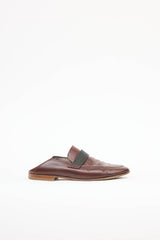 Brunello CucinelliLeather Monili Mule