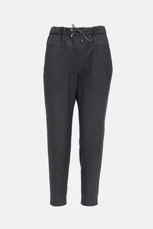 Brunello Cucinelli Wool Monili Pant