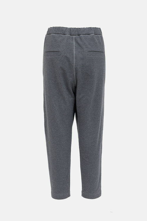 Brunello Cucinelli Cotton Belted Pant