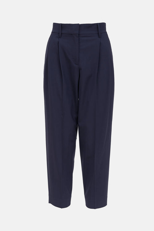 Brunello Cucinelli Pleated Tapered Trouser