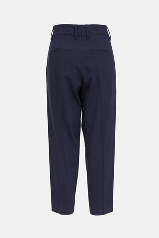 Brunello Cucinelli Pleated Tapered Trouser