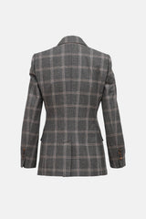 Brunello Cucinelli Wool Check Blazer