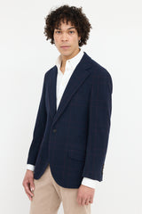 Brunello Cucinelli Wool Plaid Blazer