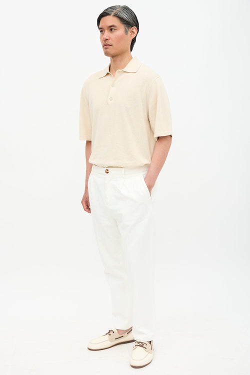 Brunello Cucinelli Easy Fit Pleated Trouser