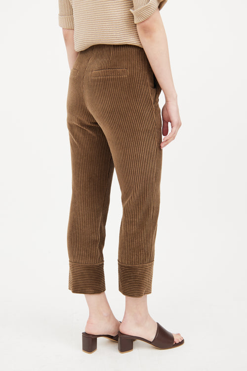 Brown Corduroy Pant