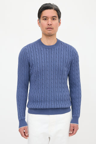 Brunello Cucinelli Cable Knit Sweater