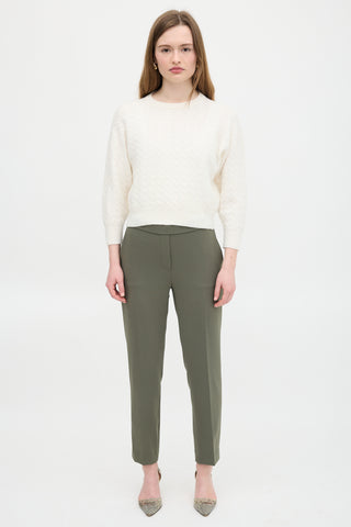 Brunello Cucinelli Cable Knit Monili Sweater