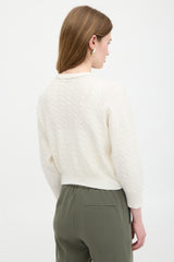Brunello Cucinelli Cable Knit Monili Sweater