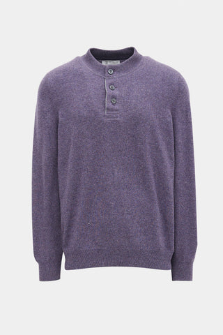 Brunello Cucinelli Cashmere Button Up Sweater