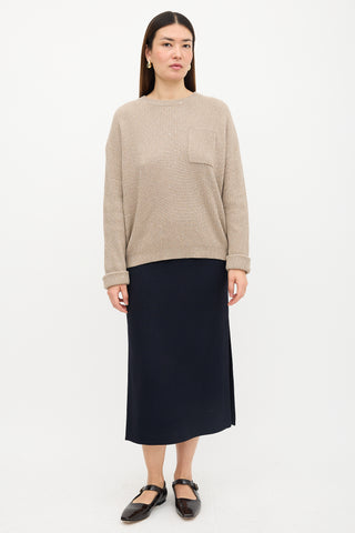 Brunello Cucinelli Cashmere & Wool Sequin Sweater