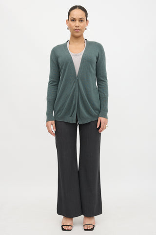 Brunello Cucinelli Cashmere Single Button Cardigan