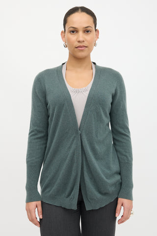 Brunello Cucinelli Cashmere Single Button Cardigan