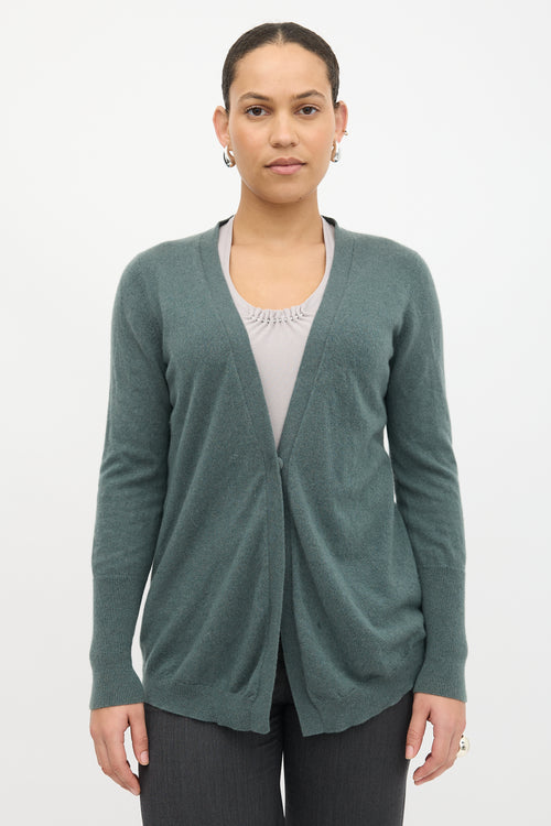 Brunello Cucinelli Cashmere Single Button Cardigan