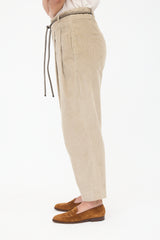 Brunello Cucinelli Corduroy Pleated Trouser