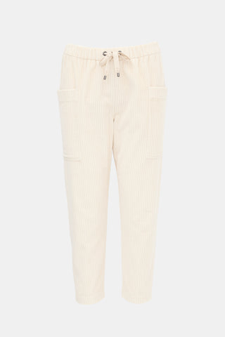 Brunello Cucinelli Corduroy Tapered Leg Pant