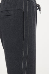 Brunello Cucinelli Cropped Monili Jogger Pant