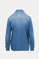 Brunello Cucinelli Denim Monili Shirt