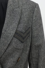 Brunello Cucinelli Donegal Wool & Cashmere Blazer