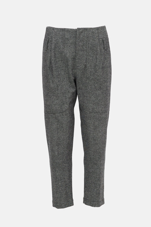 Brunello Cucinelli Donegal Wool & Cashmere Trouser
