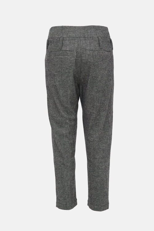 Brunello Cucinelli Donegal Wool & Cashmere Trouser