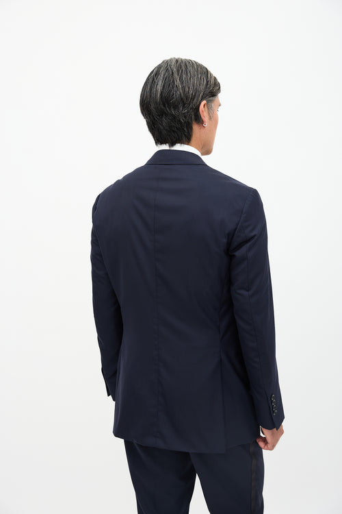 Brunello Cucinelli Double Breasted Tuxedo Jacket