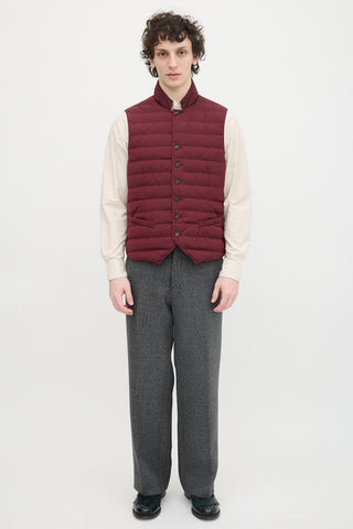 Brunello Cucinelli Down & Nylon Padded Vest