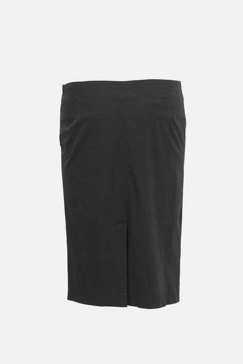 Brunello Cucinelli Draped Midi Skirt