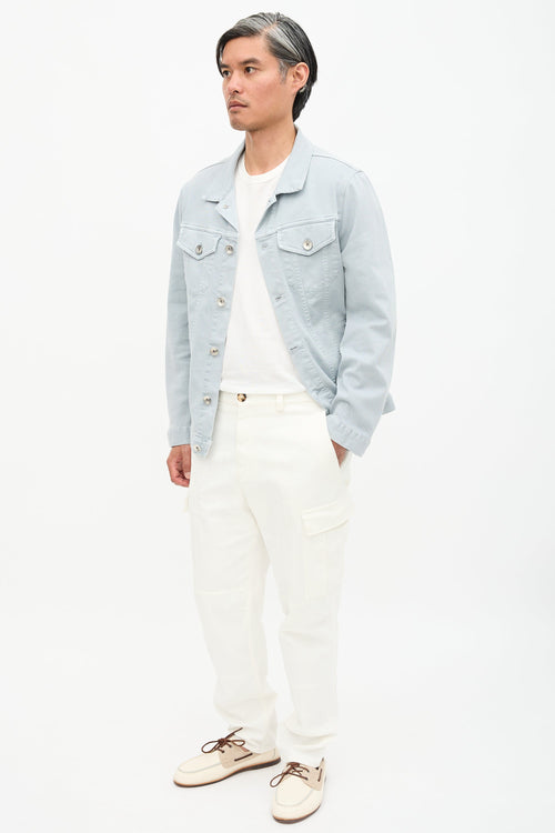 Brunello Cucinelli Easy Fit Cargo Trouser