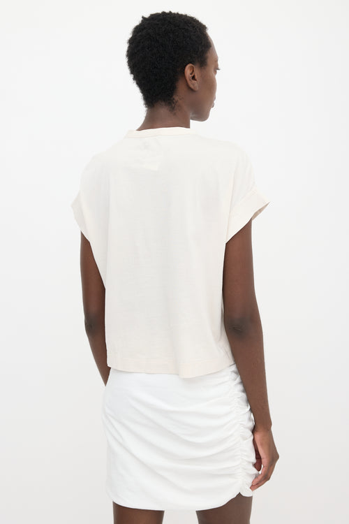 Brunello Cucinelli Embroidered T-Shirt