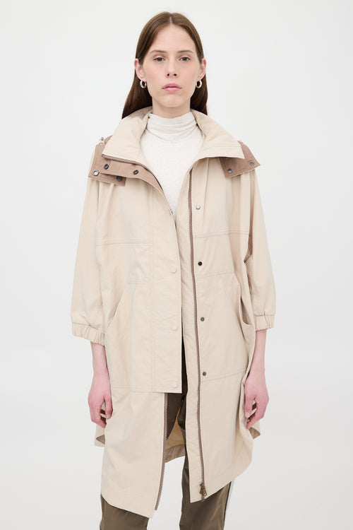 Brunello Cucinelli Hooded Anorak Jacket