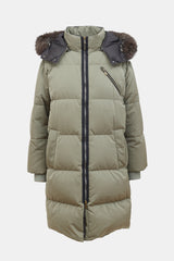 Brunello Cucinelli Hooded Monili Puffer Coat