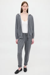 Brunello Cucinelli Jersey Monili Jogger Pant